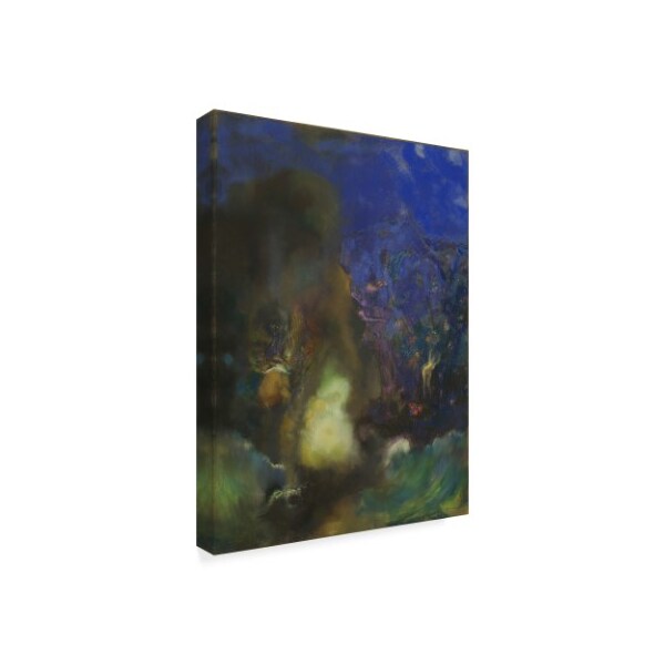 Odilon Redon 'Roger And Angelica' Canvas Art,24x32